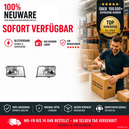 Scheinwerfer set halogen - set,