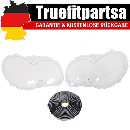 Scheinwerferglas links - 2x,