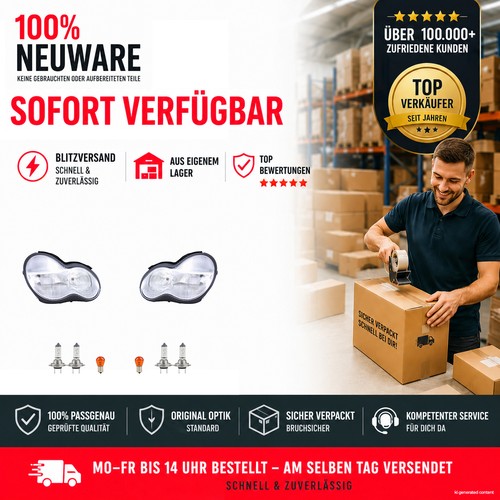 Scheinwerfer links rechts - links,