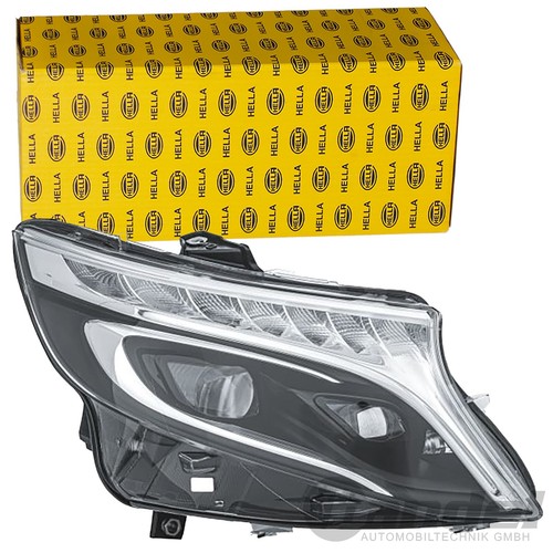 Hella led scheinwerfer - scheinwerfer, rechts